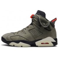 Nike Air Jordan 6 Retro Travis Scott Olive Sample