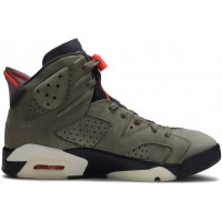 Nike Air Jordan 6 Retro Travis Scott Olive Sample