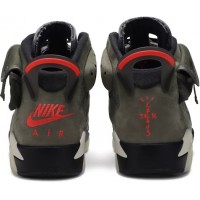 Nike Air Jordan 6 Retro Travis Scott Olive Sample