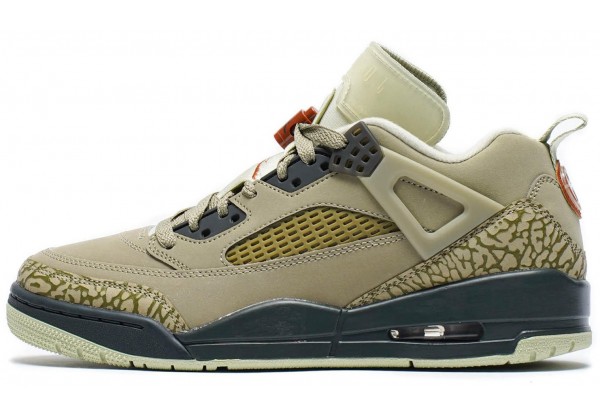 Jordan Spizike Low Olive Aura