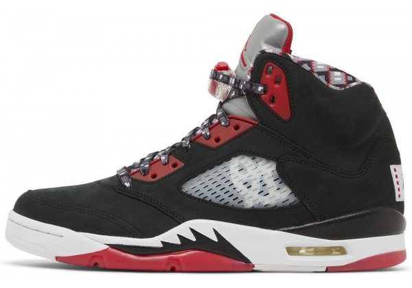 Nike Air Jordan 5 Chess Black Red