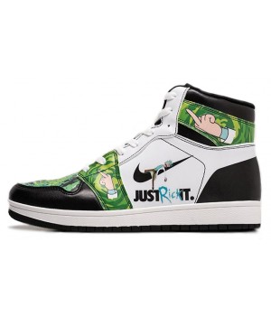 Nike Air Jordan 1 Rick and Morty Just Rick It