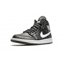 Nike Air Jordan 1 Mid WMNS Black White