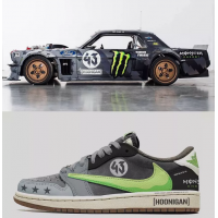 Air Jordan 1 Retro Low x Travis Scott x Ken Block Hoonigan