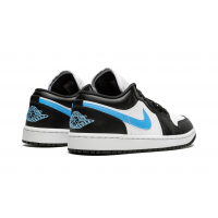 Nike Air Jordan 1 Low Black White University Blue