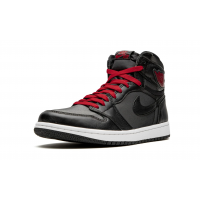 Nike Air Jordan 1 Retro High OG Black Satin Gym Red