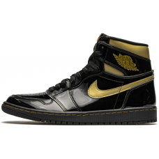 Nike Air Jordan 1 Retro Black Metallic Gold