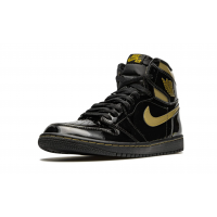 Nike Air Jordan 1 Retro Black Metallic Gold