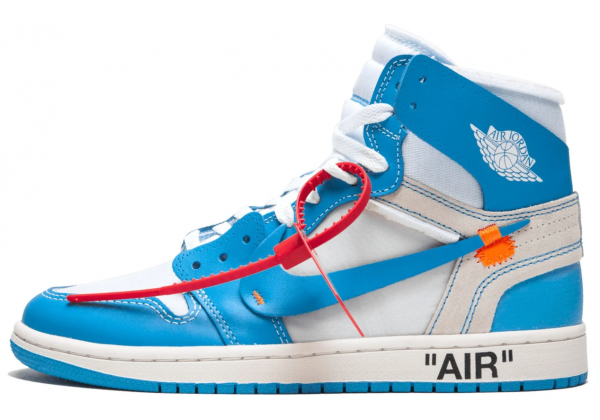 Nike Air Jordan 1 High Off White UNC