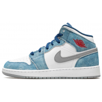 Nike Air Jordan 1 Mid SE GS French Blue