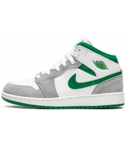 Nike Air Jordan 1 Mid SE Grey Pine Green