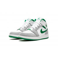 Nike Air Jordan 1 Mid SE Grey Pine Green