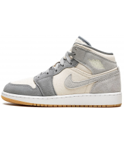 Nike Air Jordan 1 Mid SE Coconut Milk Particle Grey