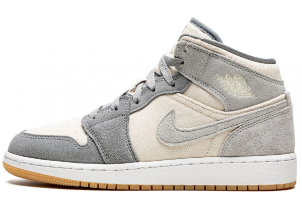 Nike Air Jordan 1 Mid SE Coconut Milk Particle Grey