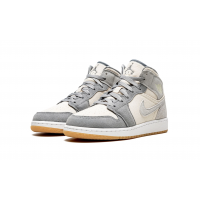 Nike Air Jordan 1 Mid SE Coconut Milk Particle Grey