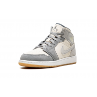 Nike Air Jordan 1 Mid SE Coconut Milk Particle Grey