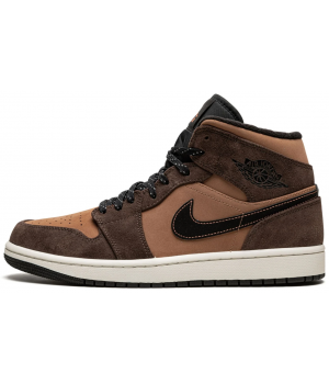 Nike Air Jordan 1 Mid SE Dark Chocolate