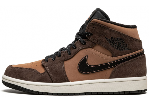 Nike Air Jordan 1 Mid SE Dark Chocolate