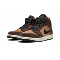 Nike Air Jordan 1 Mid SE Dark Chocolate