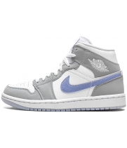 Nike Air Jordan 1 Mid Wolf Grey Aluminum