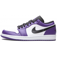 Nike Air Jordan 1 Low Court Purple White