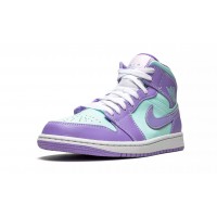 Nike Air Jordan 1 Mid Purple Pulse Glacier Blue