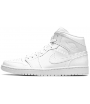 Nike Air Jordan 1 Mid Triple White