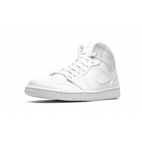 Nike Air Jordan 1 Mid Triple White