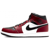 Nike Air Jordan 1 Mid Chicago Toe