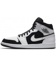 Кроссовки Nike Air Jordan 1 Mid White Black