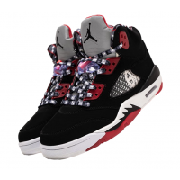 Nike Air Jordan 5 Chess Black Red