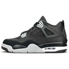 Кроссовки Nike Air Jordan 4 Retro Black Canvas