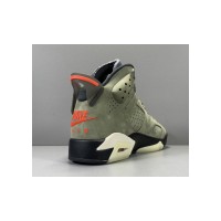 Nike Air Jordan 6 X Travis Scott Cactus Jack Khaki