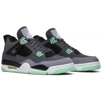 Кроссовки Nike Air Jordan 4 Retro Green Glow