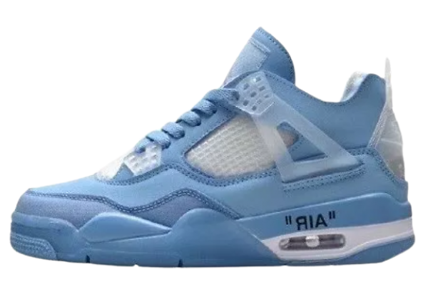 Nike Air Jordan 4 Off-White Blue