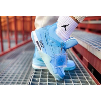 Nike Air Jordan 4 Off-White Blue