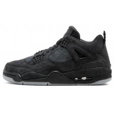 Кроссовки Nike Air Jordan 4 Retro x KAWS Black