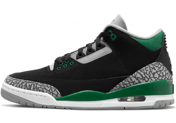 Кроссовки Nike Air Jordan 3 Pine Green