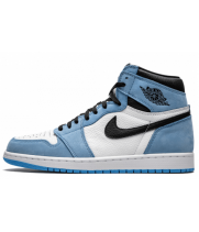 Nike Air Jordan 1 Retro University Blue с мехом