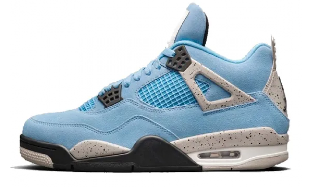 All blue store jordan 4