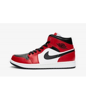 Кроссовки Nike Air jordan 1 black gym red