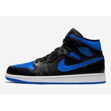 Кроссовки Nike air jordan 1 blue black