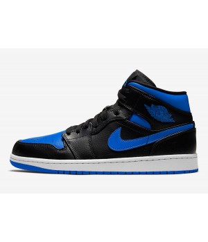 Кроссовки Nike air jordan 1 blue black