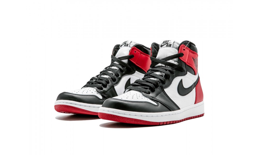 air jordan high black and red