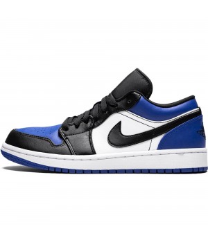 Кроссовки Nike Air Jordan 1 Low белые с синим
