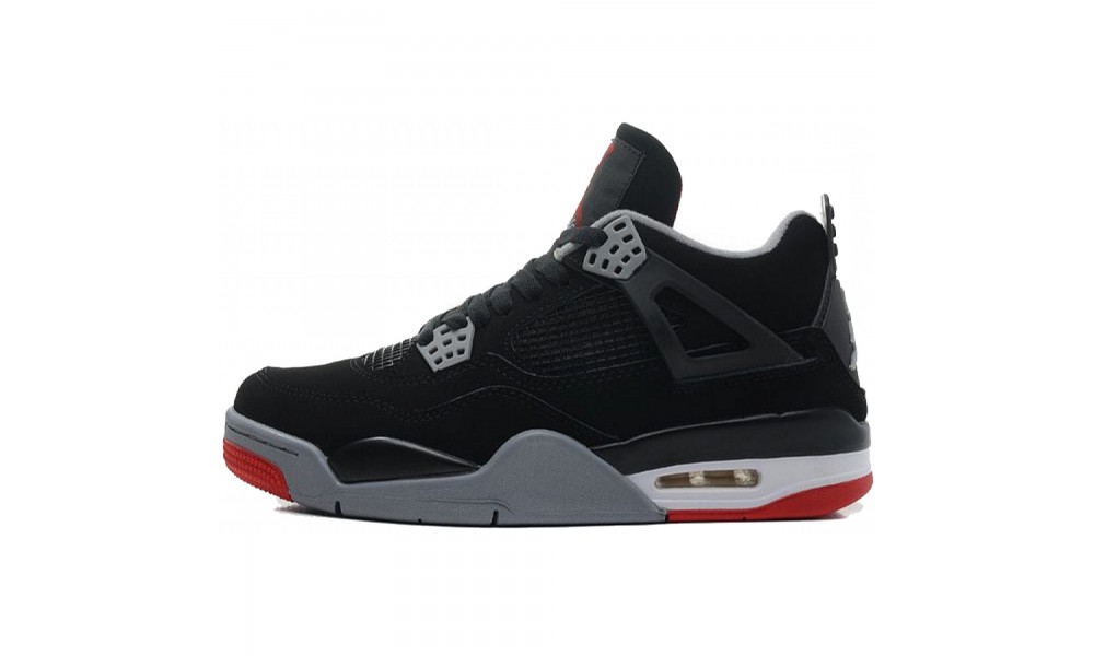 jordan retro 4 men's black