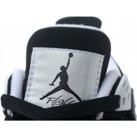 Кроссовки Nike Air Jordan 4 Retro Grey Black серо-черные