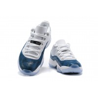  Кроссовки Nike Air Jordan 11 Retro Low 'Navy Blue Snakeskin'