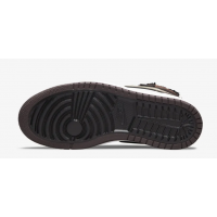 Кроссовки Nike Air Jordan 1 High Acclimate черные с коричневым