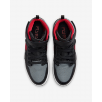 Кроссовки Nike Air Jordan 1 Hi FlyEase черные